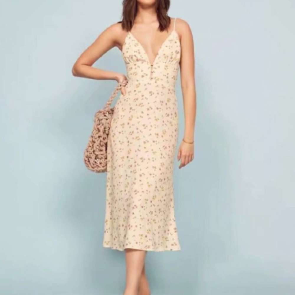 Reformation Montague Midi Sundress